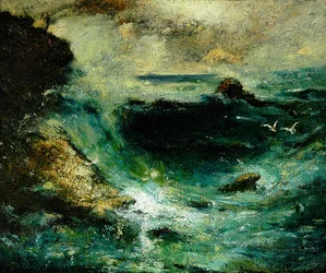 Stürmische Gewässer